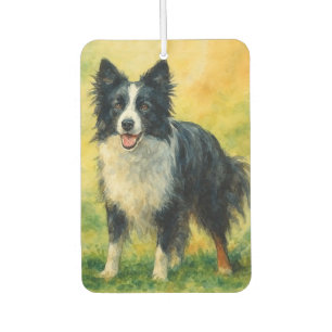 Border Collie Air Freshener