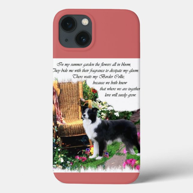 Border Collie Art Gifts Case-Mate iPhone Case (Back)
