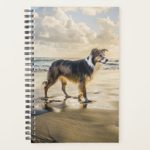 Border Collie Beach Fun Dog Planner
