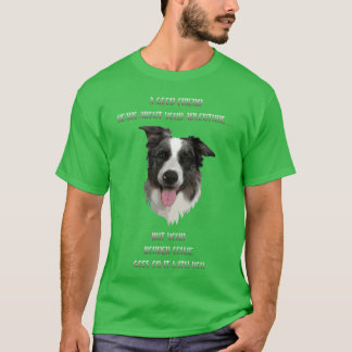 Border Collie best friend for adventure family T-Shirt
