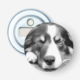 BORDER COLLIE BOTTLE OPENER