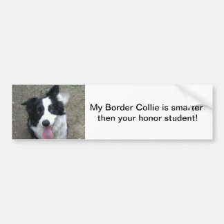 Border Collie Bumper sticke Bumper Sticker