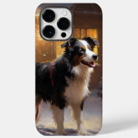 Border Collie Christmas Festive Season