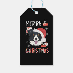 Border Collie Christmas Gift Tags
