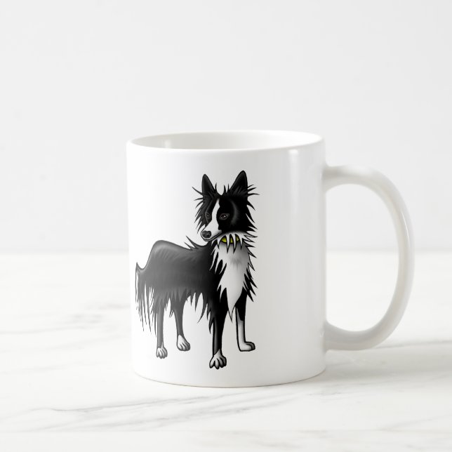 Border Collie Coffee Mug (Right)