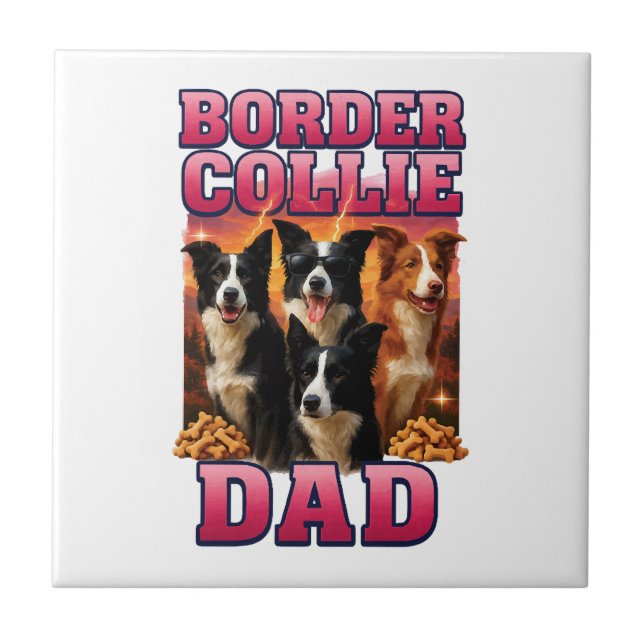 Border Collie Copy Copy Copy Tile (Front)