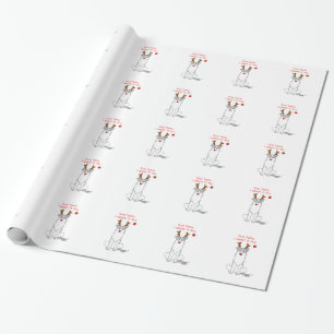 Border Collie Dear Santa.... Wrapping Paper