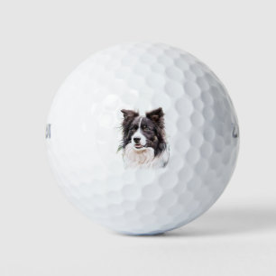 Border Collie Dog Animal Golf Balls