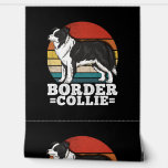 Border Collie Dog Lover Retro  Wallpaper<br><div class="desc">Border Collie Dog Lover Retro</div>