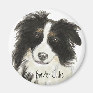 Border Collie Dog o Magnet