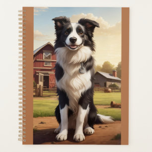 Border Collie Dog Planner