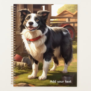 Border Collie Dog Planner