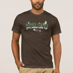 Border Collie Dog Sports Dark Tee