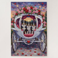 Border Collie Dog Valentine's Day