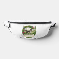 Border Collie Dog Walker Custom Treat Bag
