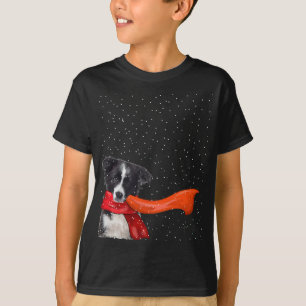 Border Collie Dog Winter Christmas Sweater Xmas Pe
