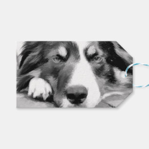 BORDER COLLIE GIFT TAGS