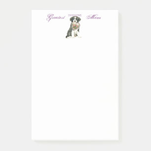 Border Collie Heart Mom Post-it Notes