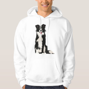 Border Collie Illustration! Hoodie