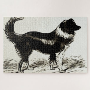 Border Collie Jigsaw Puzzle