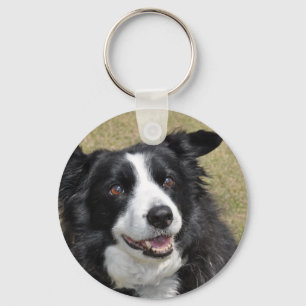 Border Collie Keychain