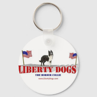 Border Collie Keychain
