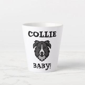 Border Collie Lover Pride Cute Dog Design Latte Mug