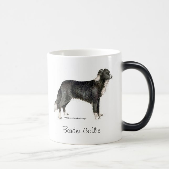 Border Collie Magic Mug (Right)