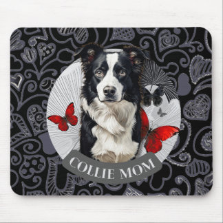 Border Collie Mom Mouse Pad – Cute Dog Lover Gift