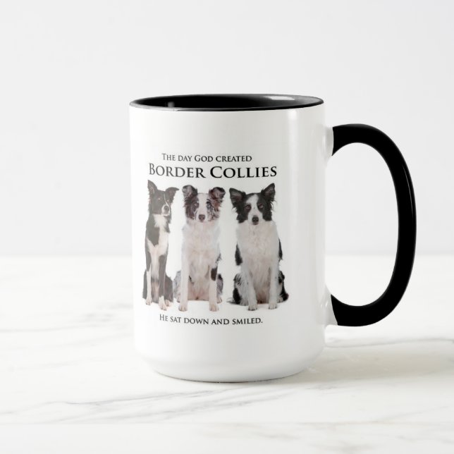 Border Collie Mug (Right)