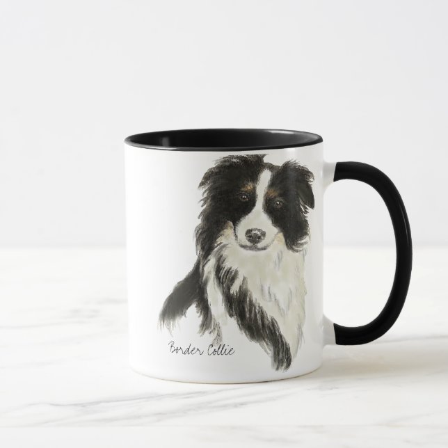Border Collie Mug (Right)