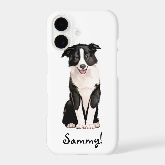 Border Collie Name Customizable (Back)
