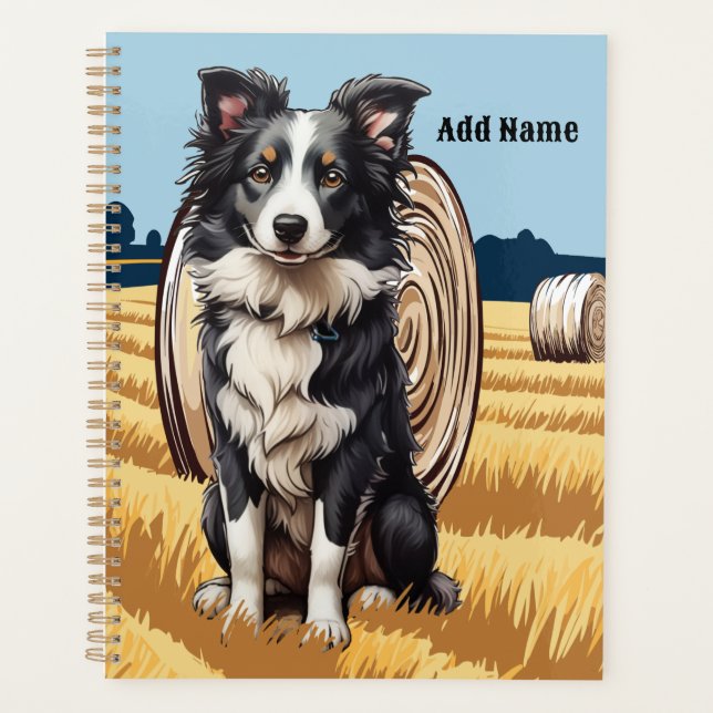 Border Collie on Farm Planner (Front)