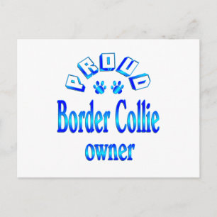 Border Collie Owner Postcard