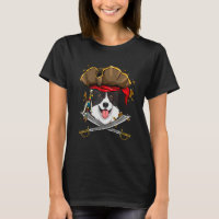 Border Collie Pirate Kids Dog Pirate Pumpkin  Hall