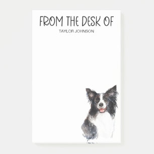 Border Collie Post-it Notes