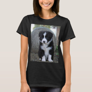 Border Collie Puppy Farm Life, T-Shirt