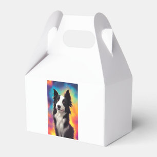 border collie rainbow bg favor box
