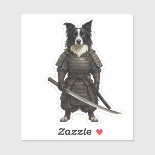 Border Collie Samurai (Sheet)