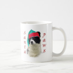 Border Collie Santa Paws Coffee Mug