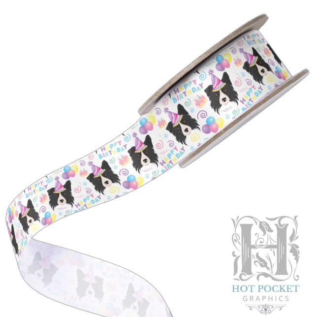 Border Collie Satin Ribbon (Creator Uploaded)