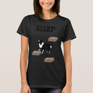 Border Collie Scent Work Alert T-Shirt