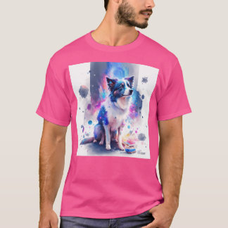 Border Collie Space T-Shirt