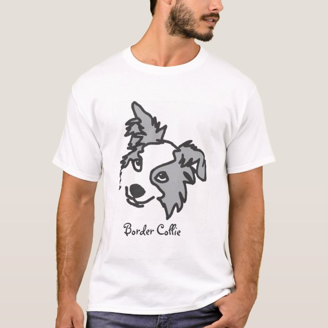 Border Collie T-Shirt (Front)