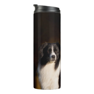 Border Collie Thermal Tumbler