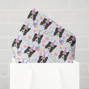 Border Collie Tissue Paper 