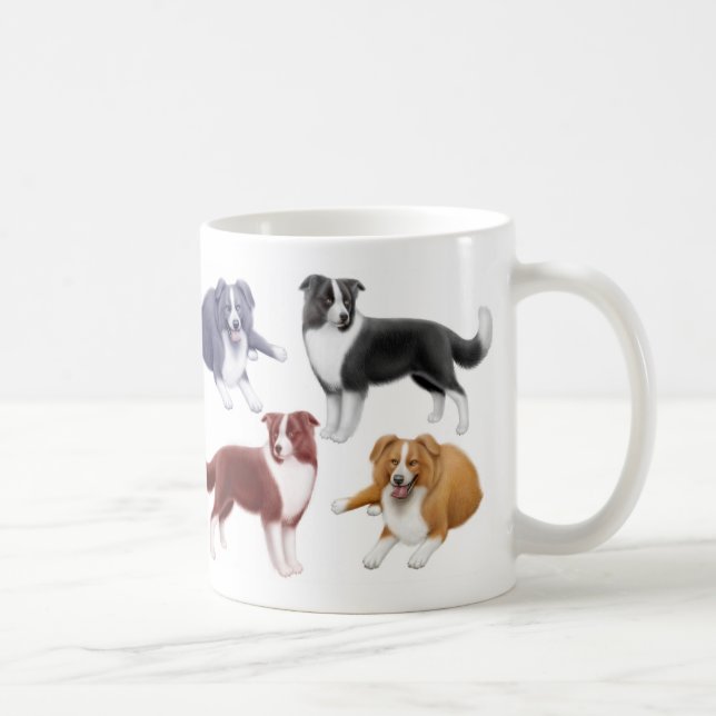 Border Collies Mug (Right)