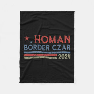 Border Czar Tom Homan Trump President Election Meg Fleece Blanket