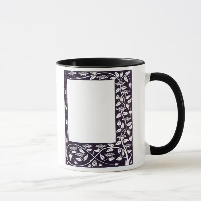 Border design, from 'Le Morte d'Arthur', c.1833-34 Mug (Right)