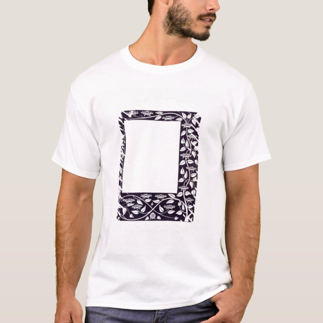 Border design, from 'Le Morte d'Arthur', c.1833-34 T-Shirt (Front)